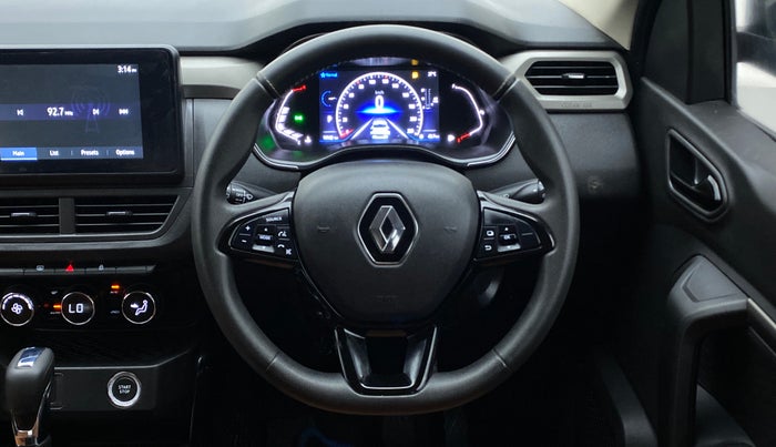 2021 Renault Kiger RXZ CVT 1.0 TURBO DUAL TONE, Petrol, Automatic, 19,142 km, Steering Wheel Close Up