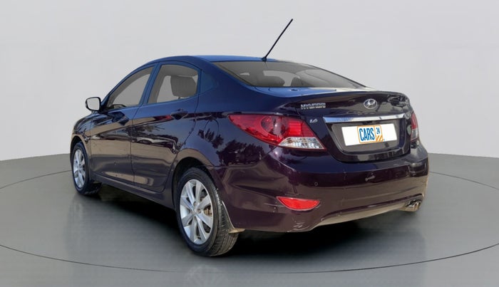 2013 Hyundai Verna FLUIDIC 1.6 VTVT SX, Petrol, Manual, 72,153 km, Left Back Diagonal