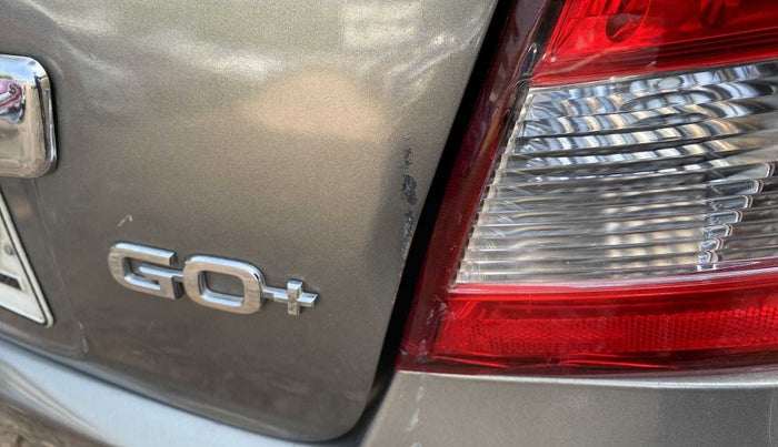 2015 Datsun Go Plus T, Petrol, Manual, 29,631 km, Dicky (Boot door) - Slightly dented