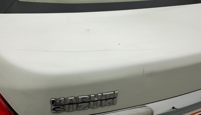 2012 Maruti Swift Dzire VXI, Petrol, Manual, 45,694 km, Dicky (Boot door) - Minor scratches