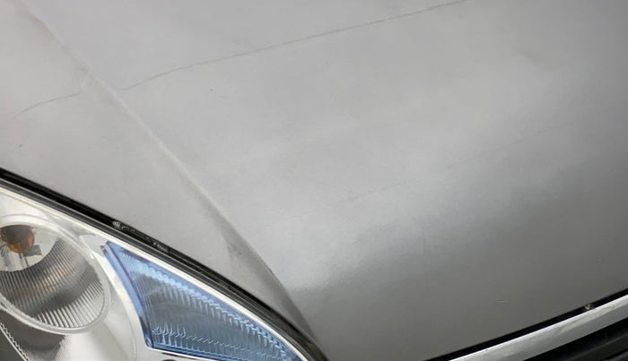 2018 Maruti Wagon R 1.0 VXI AMT, CNG, Automatic, 76,744 km, Bonnet (hood) - Slightly dented