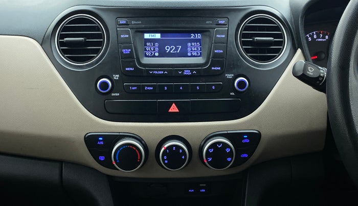 2016 Hyundai Grand i10 SPORTZ 1.2 KAPPA VTVT, Petrol, Manual, 86,471 km, Air Conditioner