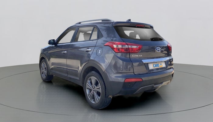 2017 Hyundai Creta SX PLUS AT 1.6 PETROL, Petrol, Automatic, 29,497 km, Left Back Diagonal