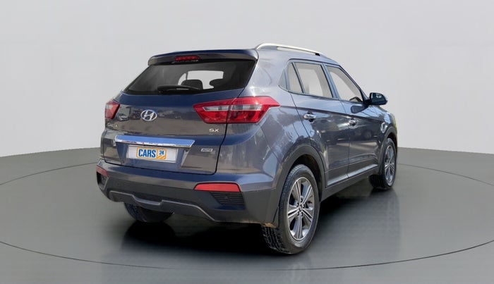 2017 Hyundai Creta SX PLUS AT 1.6 PETROL, Petrol, Automatic, 29,497 km, Right Back Diagonal