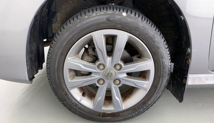 2013 Maruti Wagon R Stingray VXI, Petrol, Manual, 28,979 km, Left Front Wheel