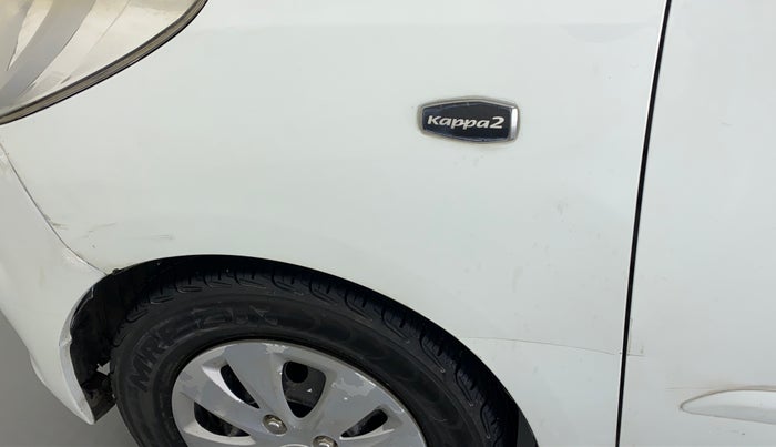 2012 Hyundai i10 SPORTZ 1.2 KAPPA2, Petrol, Manual, 50,514 km, Left fender - Slightly dented