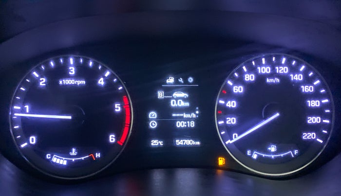 2018 Hyundai Elite i20 ASTA 1.4 CRDI (O), Diesel, Manual, 54,780 km, Odometer Image