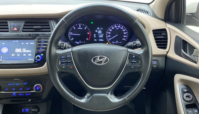2018 Hyundai Elite i20 ASTA 1.4 CRDI (O), Diesel, Manual, 54,780 km, Steering Wheel Close Up