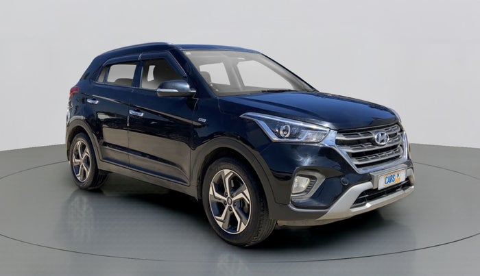 2019 Hyundai Creta SX AT 1.6 PETROL, Petrol, Automatic, 20,484 km, Right Front Diagonal
