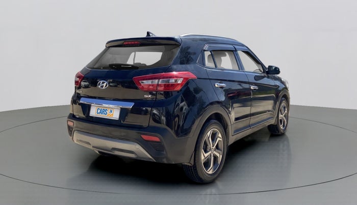 2019 Hyundai Creta SX AT 1.6 PETROL, Petrol, Automatic, 20,484 km, Right Back Diagonal