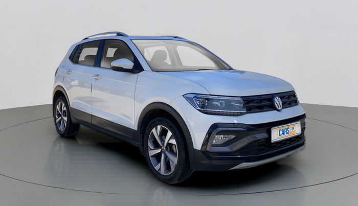 2021 Volkswagen TAIGUN TOPLINE 1.0 TSI MT, Petrol, Manual, 8,210 km, Right Front Diagonal