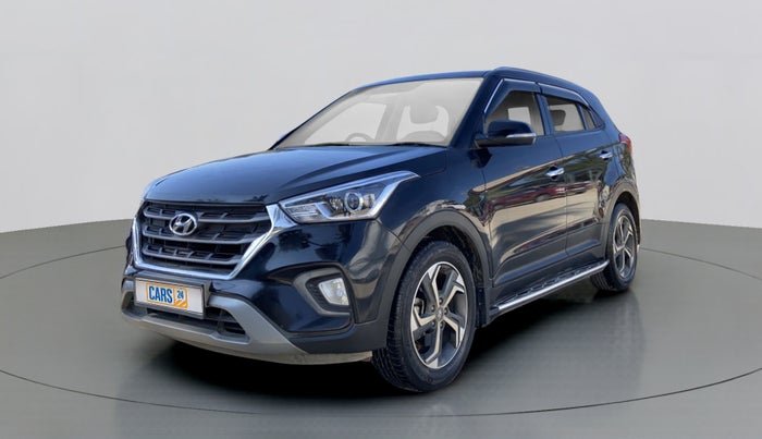 2018 Hyundai Creta SX PLUS AT 1.6 PETROL, Petrol, Automatic, 15,745 km, Left Front Diagonal