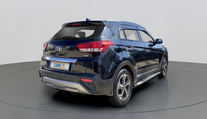 2018 Hyundai Creta SX PLUS AT 1.6 PETROL, Petrol, Automatic, 15,745 km, Right Back Diagonal