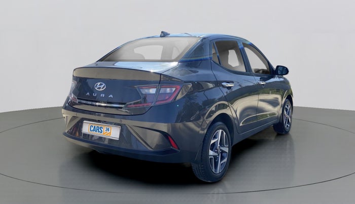 2022 Hyundai AURA SX 1.2 (O), Petrol, Manual, 4,417 km, Right Back Diagonal