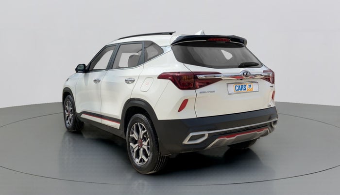 2020 KIA SELTOS 1.4 GTX+ TURBO GDI PETROL AT, Petrol, Automatic, 37,653 km, Left Back Diagonal