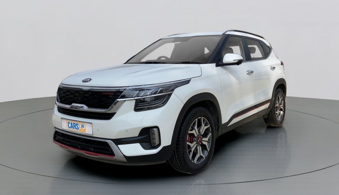 2020 KIA SELTOS 1.4 GTX+ TURBO GDI PETROL AT, Petrol, Automatic, 37,653 km, Left Front Diagonal