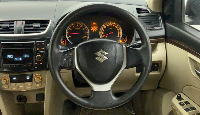 2012 Maruti Swift Dzire ZXI, Petrol, Manual, 85,662 km, Steering Wheel Close Up