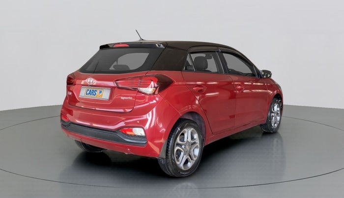 2019 Hyundai Elite i20 SPORTZ PLUS 1.2 DUAL TONE, Petrol, Manual, 58,684 km, Right Back Diagonal