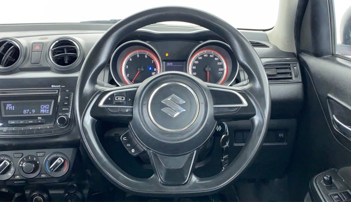 2018 Maruti Swift VXI ABS, Petrol, Manual, 69,988 km, Steering Wheel Close Up