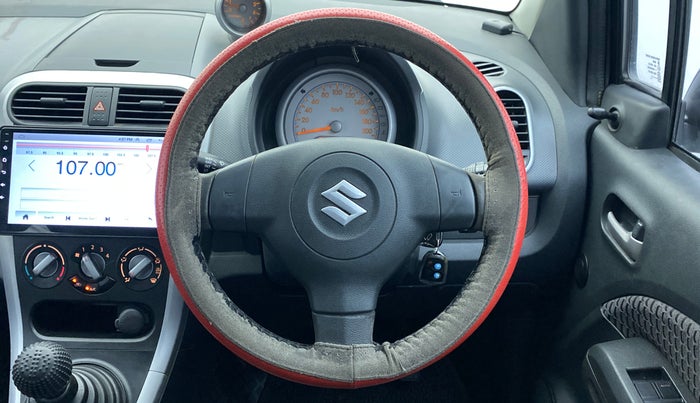 2014 Maruti Ritz VXI, Petrol, Manual, 65,203 km, Steering Wheel Close Up