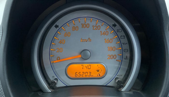 2014 Maruti Ritz VXI, Petrol, Manual, 65,203 km, Odometer Image
