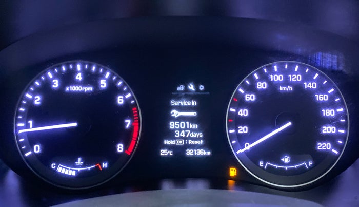 2016 Hyundai Elite i20 ASTA 1.2, Petrol, Manual, 32,136 km, Odometer Image