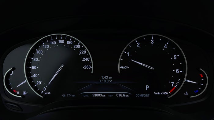 BMW 520I-Odometer View