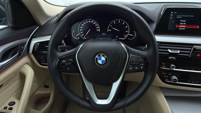 BMW 520I-Steering Wheel Close-up