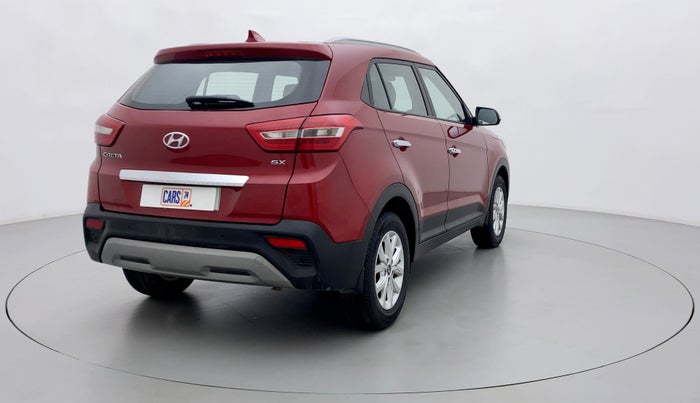 2019 Hyundai Creta 1.6 SX VTVT, Petrol, Manual, 7,366 km, Right Back Diagonal