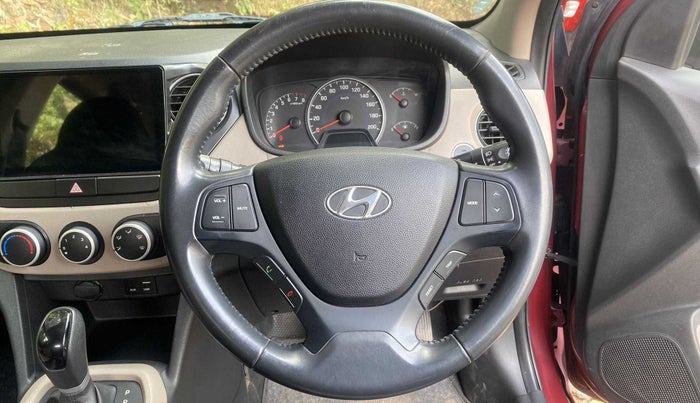 2015 Hyundai Grand i10 ASTA AT 1.2 KAPPA VTVT, Petrol, Automatic, 50,919 km, Steering wheel - Sound system control not functional