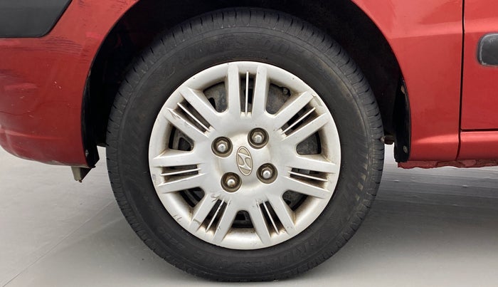 2012 Hyundai Santro Xing GLS, Petrol, Manual, 31,592 km, Left Front Wheel