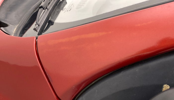 2012 Hyundai Santro Xing GLS, Petrol, Manual, 31,592 km, Left A pillar - Paint is slightly faded
