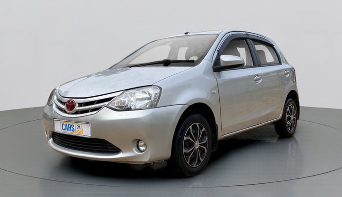 2013 Toyota Etios Liva G, Petrol, Manual, 78,698 km, Left Front Diagonal