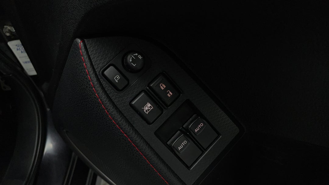 Drivers Side Door Panel Controls