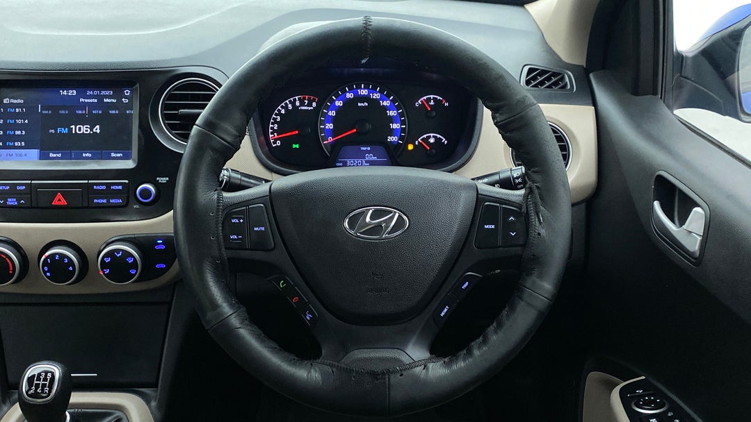 Steering Wheel Close Up