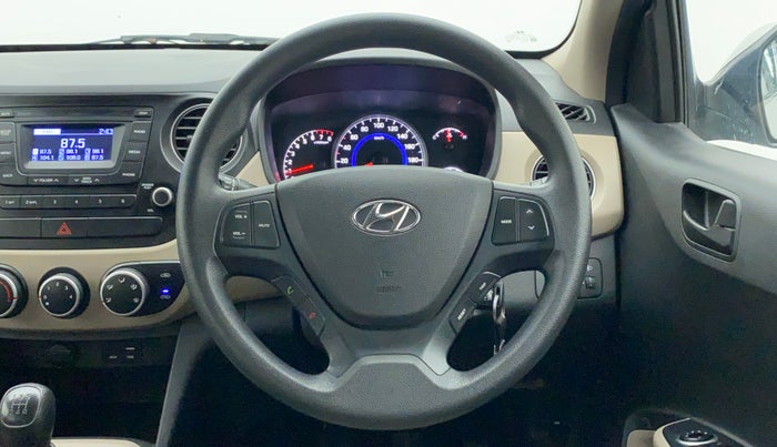 2018 Hyundai Grand i10 MAGNA 1.2 KAPPA VTVT, Petrol, Manual, 19,848 km, Steering Wheel Close Up