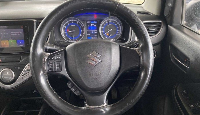2019 Maruti Baleno ZETA PETROL 1.2, Petrol, Manual, 41,309 km, Steering wheel - Phone control has minor damage