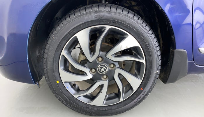 2020 Toyota Glanza V MT PETROL, Petrol, Manual, 60,900 km, Left Front Wheel