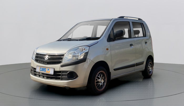 2012 Maruti Wagon R 1.0 LXI, Petrol, Manual, 80,714 km, Left Front Diagonal