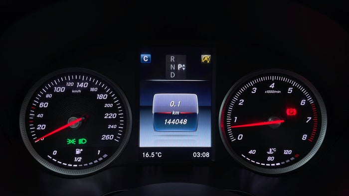 MERCEDES BENZ C 200-Odometer View