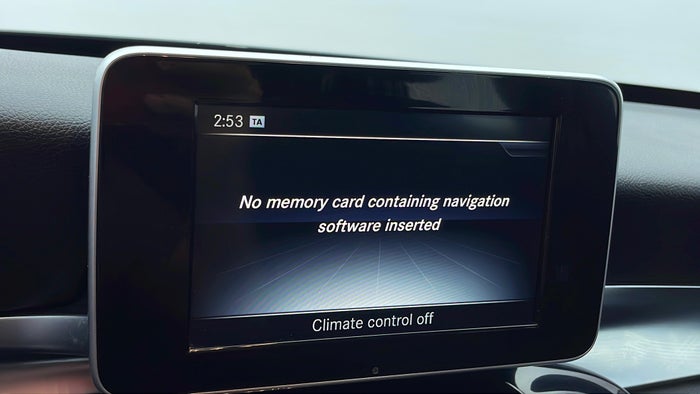 MERCEDES BENZ C 200-GPS Navigation System SD Card Not Available