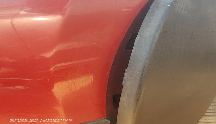 2018 Mahindra KUV 100 NXT K8 P 6 STR, Petrol, Manual, 30,026 km, Front bumper - Bumper cladding minor damage/missing
