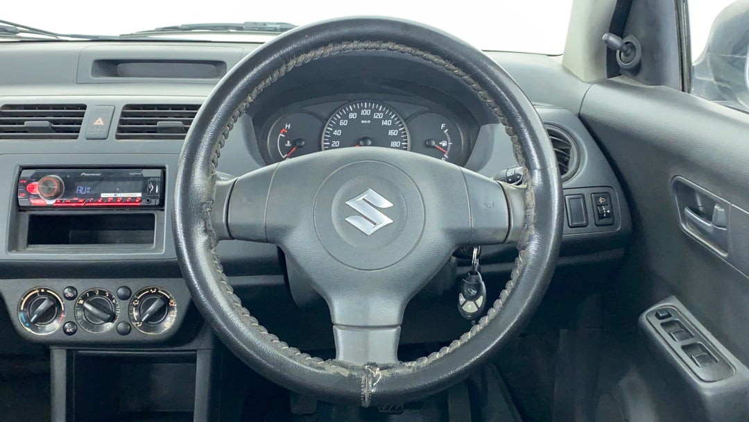 Steering Wheel Close Up