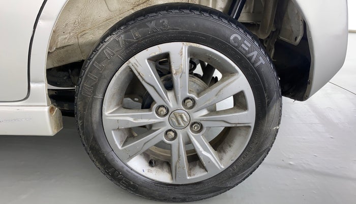 2013 Maruti Wagon R Stingray VXI, Petrol, Manual, 68,674 km, Left Rear Wheel