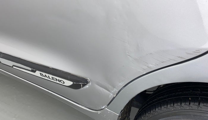 2019 Maruti Baleno DELTA PETROL 1.2, Petrol, Manual, 62,610 km, Rear left door - Slightly dented