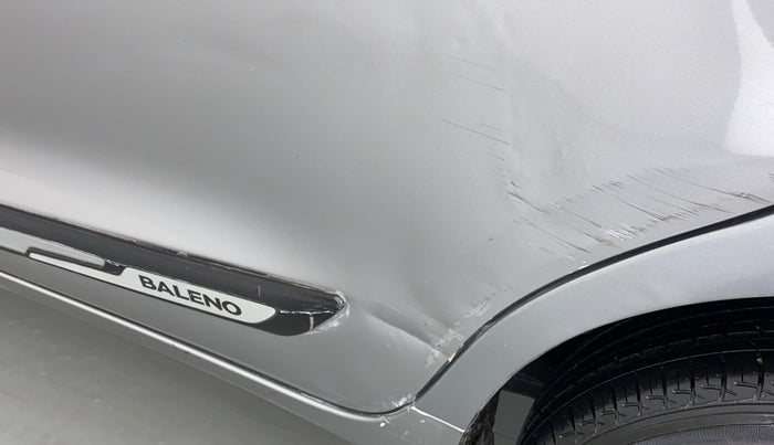 2019 Maruti Baleno DELTA PETROL 1.2, Petrol, Manual, 62,610 km, Rear left door - Minor scratches