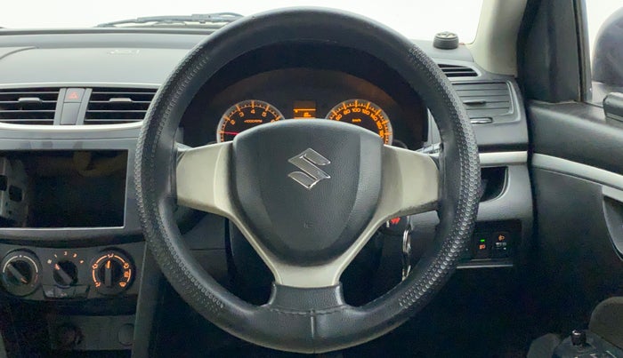 2014 Maruti Swift VXI, Petrol, Manual, 58,625 km, Steering Wheel Close Up