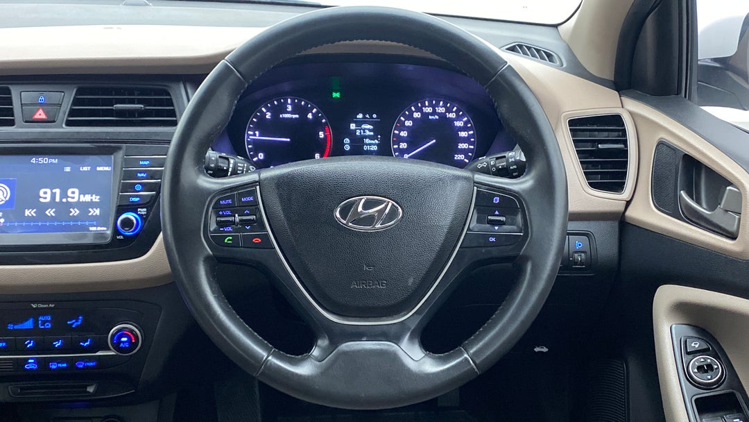 Steering Wheel Close Up