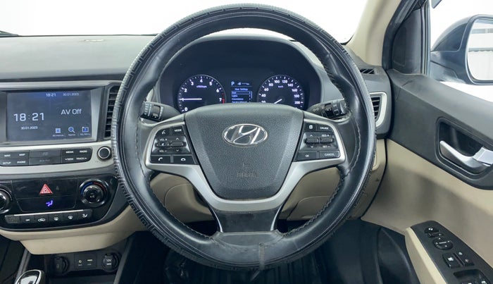 2019 Hyundai Verna 1.6 SX+ VTVT AT, CNG, Automatic, 59,449 km, Steering Wheel Close Up