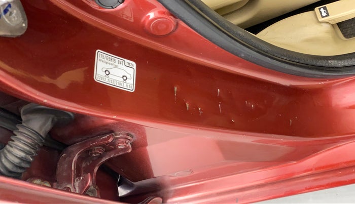 2011 Honda City S MT PETROL, Petrol, Manual, 52,408 km, Right B pillar - Minor scratches